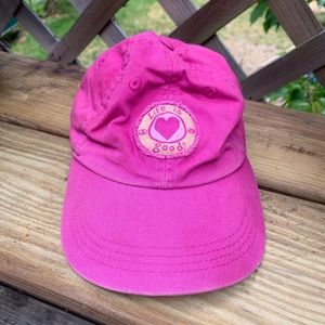 Life is good Chill cap.  Color - Pink.  Size Small 2-4T.